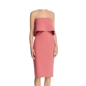 LIKELY Driggs Strapless Midi Dress - spring & summer cocktail/wedding dress